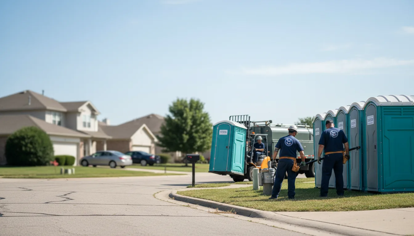 Porta Potty Rental in Pecatonica, IL near me